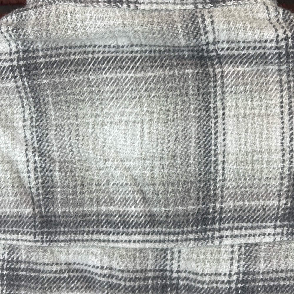 Hollister Shirt Womans‎ XS Boyfriend Fit Plaid Flannel - Picture 2 of 8